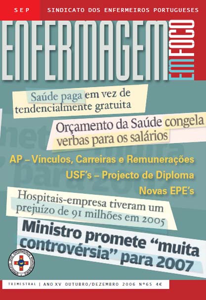 Enfermagem em Foco – N.º 65