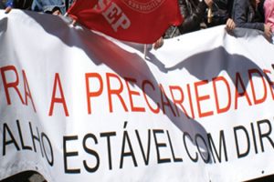 Manifestação pelo futuro dos jovens enfermeiros
