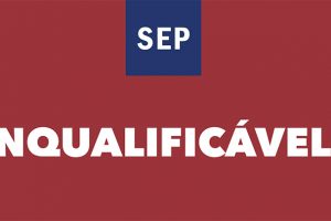 Inqualificável a falta de proposta do governo