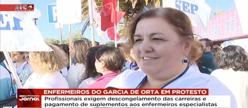 Enfermeiros do Garcia de Orta admitem novas formas de luta