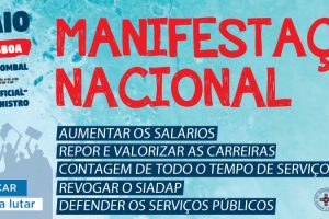 Manifestação Nacional a 10 maio