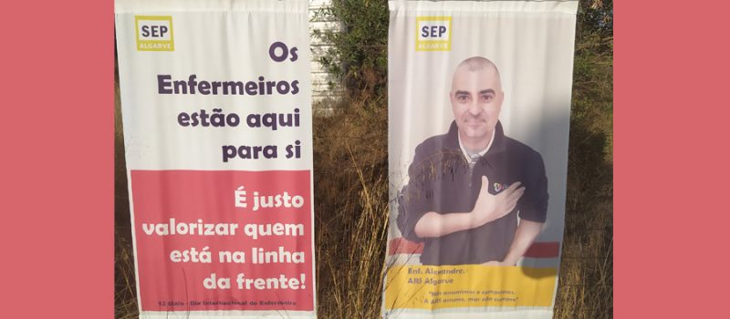 Algarve: exposição – “Enfermeiros na Linha da Frente, Valorização na Linha de Trás”
