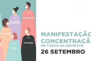 Por nós, pela profissão: ação de luta – 26 setembro