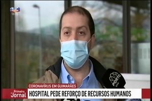 Coronavírus em Guimarães e contratação de profissionais