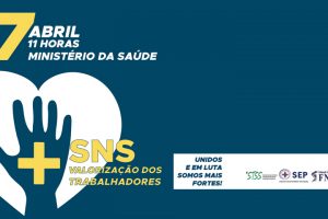 Dia Mundial da Saúde: ação em frente ao Ministério da Saúde a 7 abril