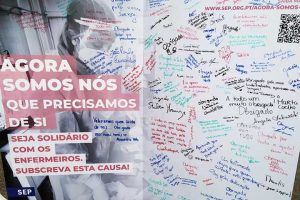 Moção aprovada em frente ao Ministério da Saúde