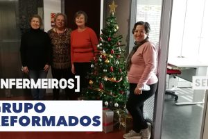 Grupo dos Enfermeiros reformados desejam boas festas