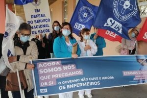 Plenário de enfermeiros no Hospital Garcia de Orta a 8 de março às 11 horas