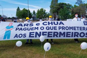 Enfermeiros do Algarve voltam à rua e pedem apoio da população