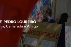 Até já, Enf.º Pedro Loureiro