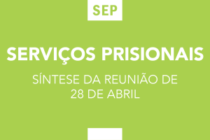 Conseguimos acordo para a contabilização de pontos nos Serviços Prisionais!