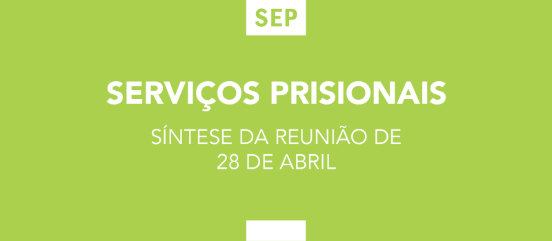 Conseguimos acordo para a contabilização de pontos nos Serviços Prisionais!