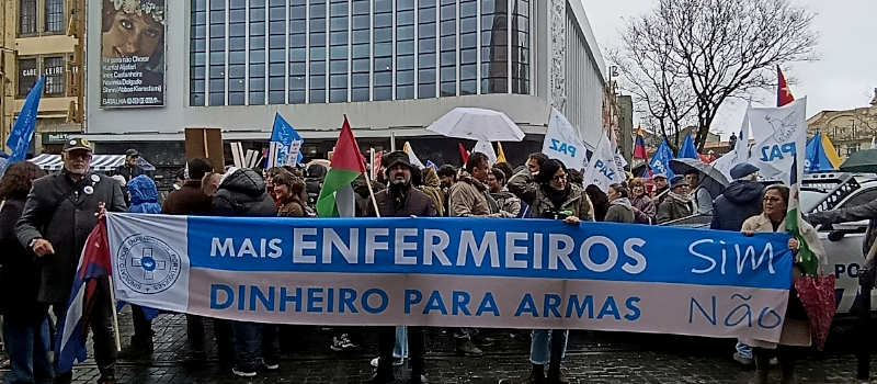Participação do SEP nas ações de defesa da Paz
