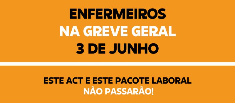 A greve geral de 3 de junho é para todos os trabalhadores